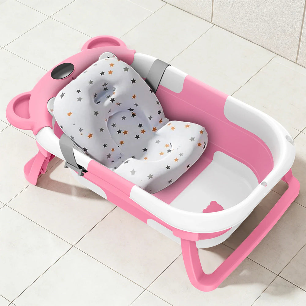 Foldable Baby Bath with Thermometer