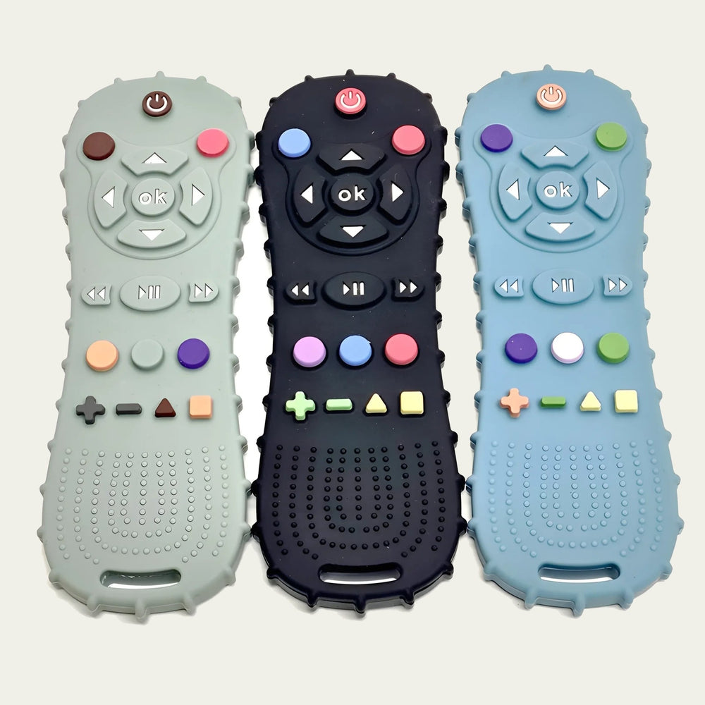 1/3 Stk. Baby-Fernbedienung Beißring Silikon Baby Anti-Ess-Handschuhe Schnuller Armband Beißstab Beißspielzeug