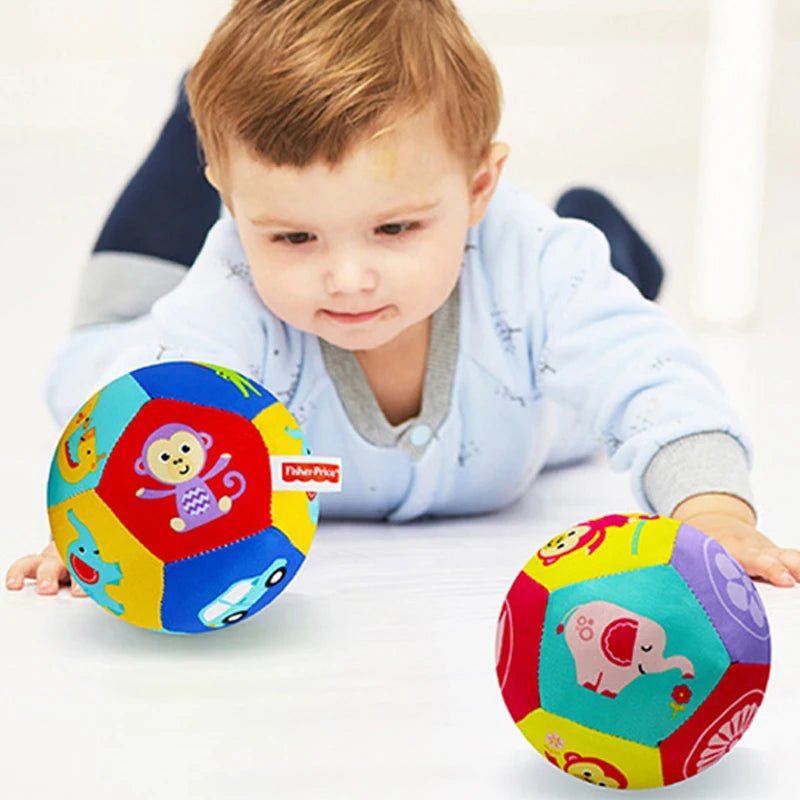 Soft Plush Rattle Ball Toy
