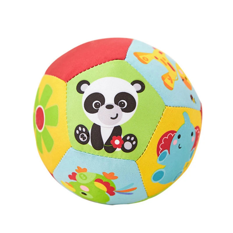 Soft Plush Rattle Ball Toy