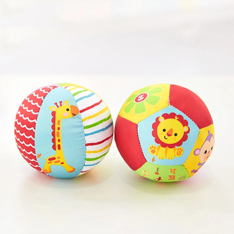 Soft Plush Rattle Ball Toy