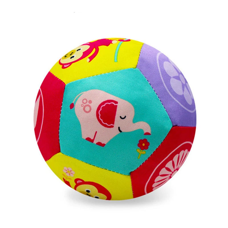 Soft Plush Rattle Ball Toy