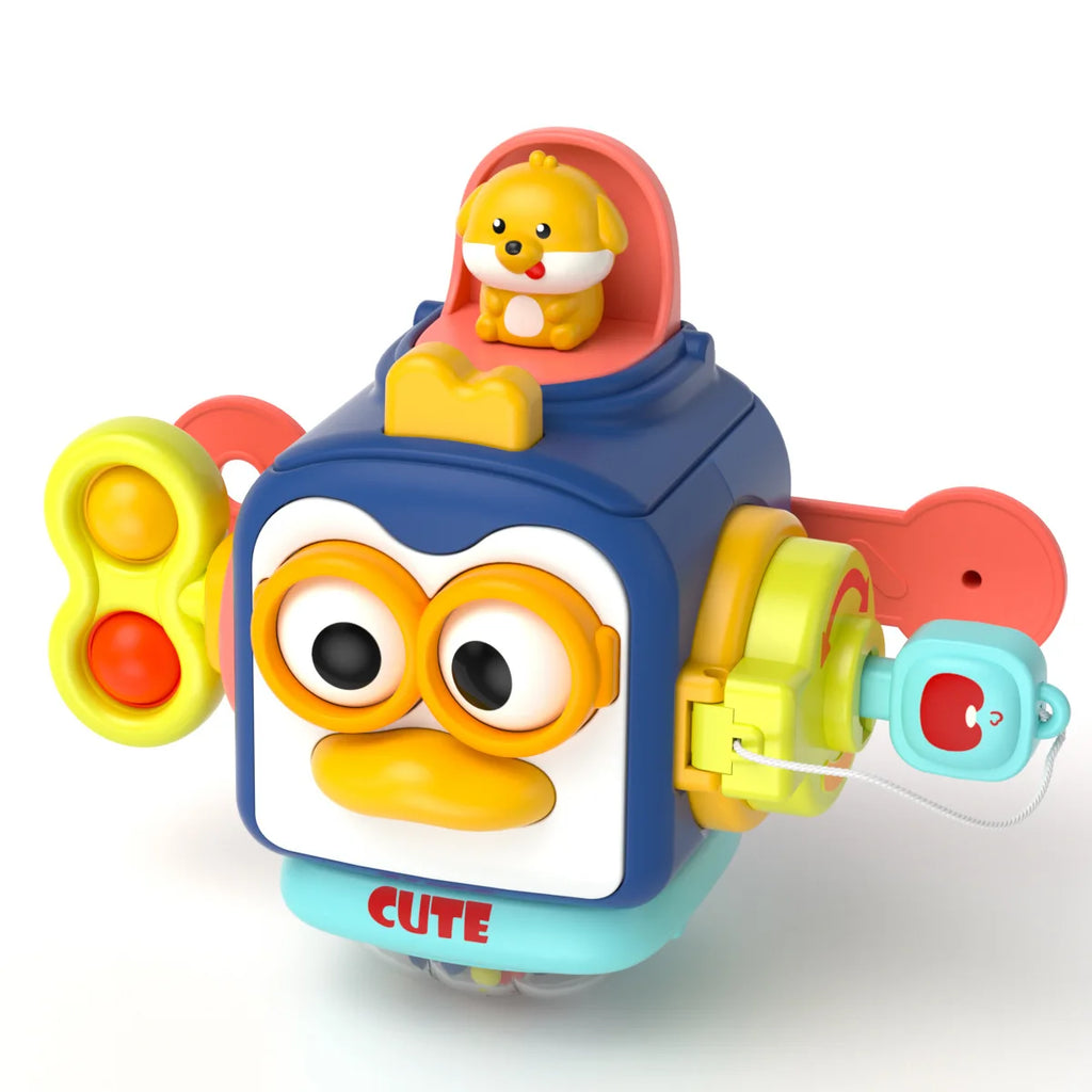 Montessori Activity Cube for Toddlers