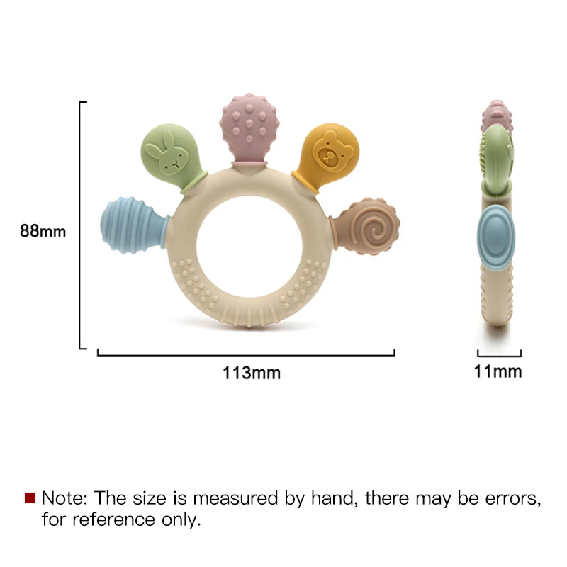 Teether for Babies BPA Free Silicone