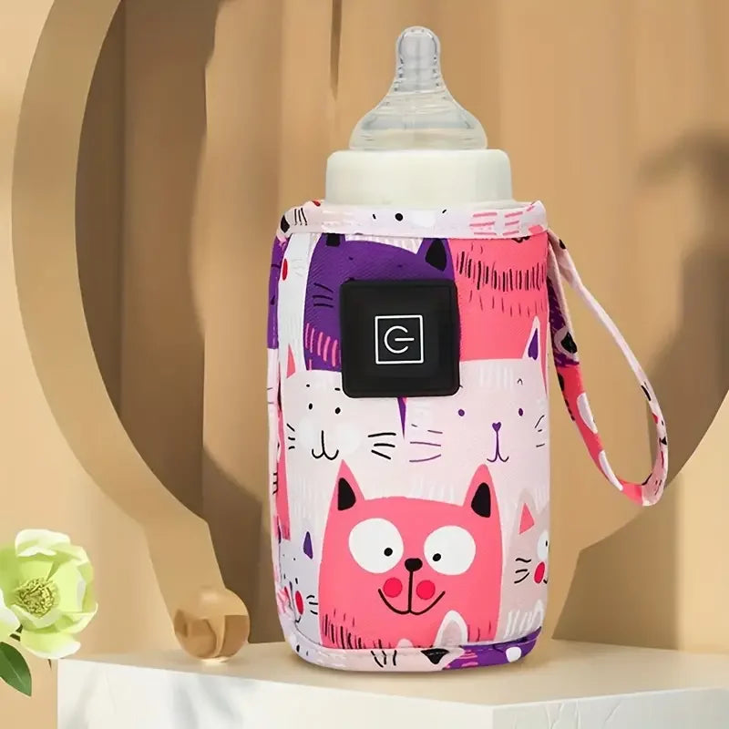 Draagbare USB Flessenwarmer