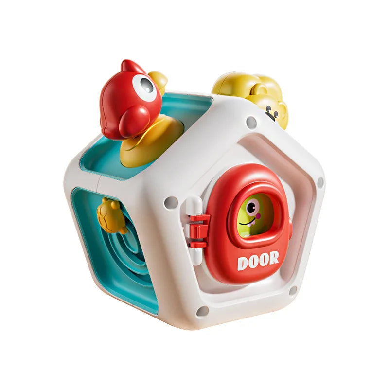 Montessori Activity Cube for Toddlers