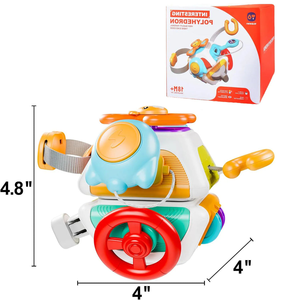 Montessori Activity Cube for Toddlers