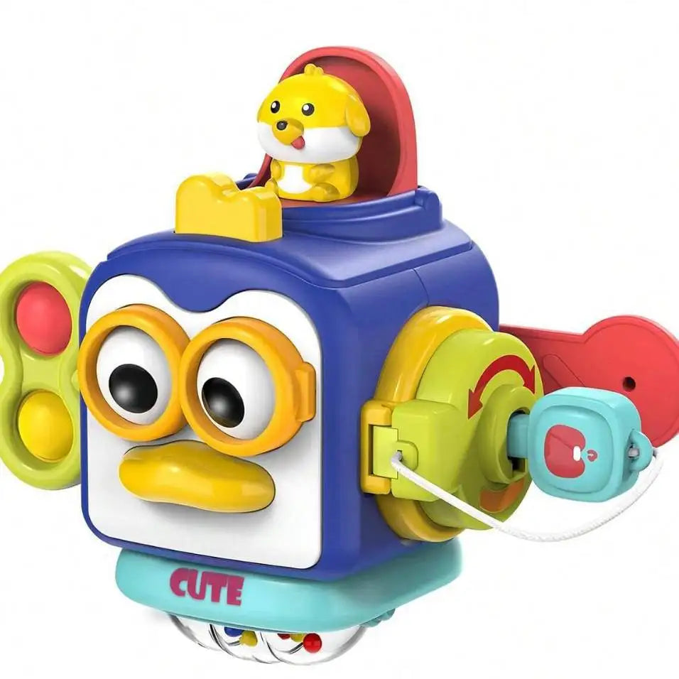 Montessori Activity Cube for Toddlers