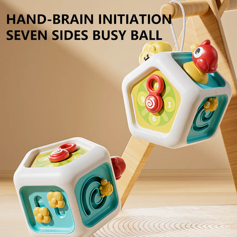 Montessori Activity Cube for Toddlers