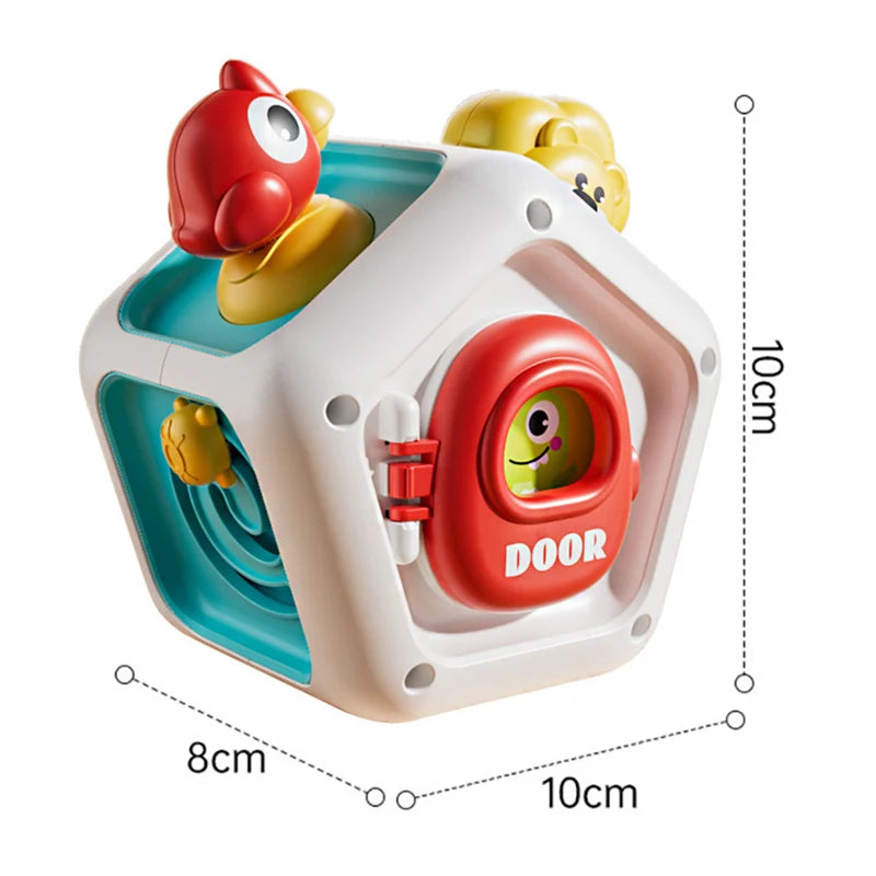 Montessori Activity Cube for Toddlers