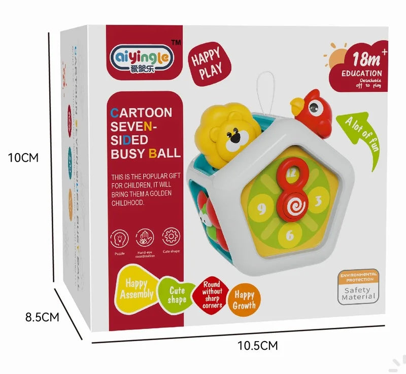 Montessori Activity Cube for Toddlers