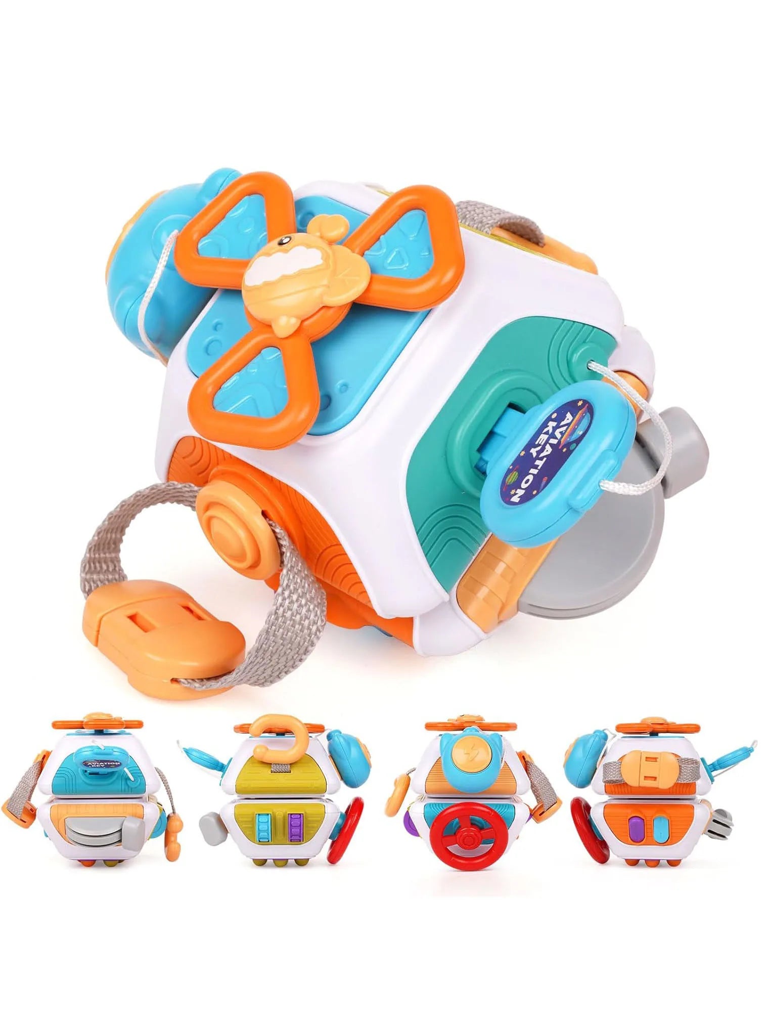 Montessori Activity Cube for Toddlers