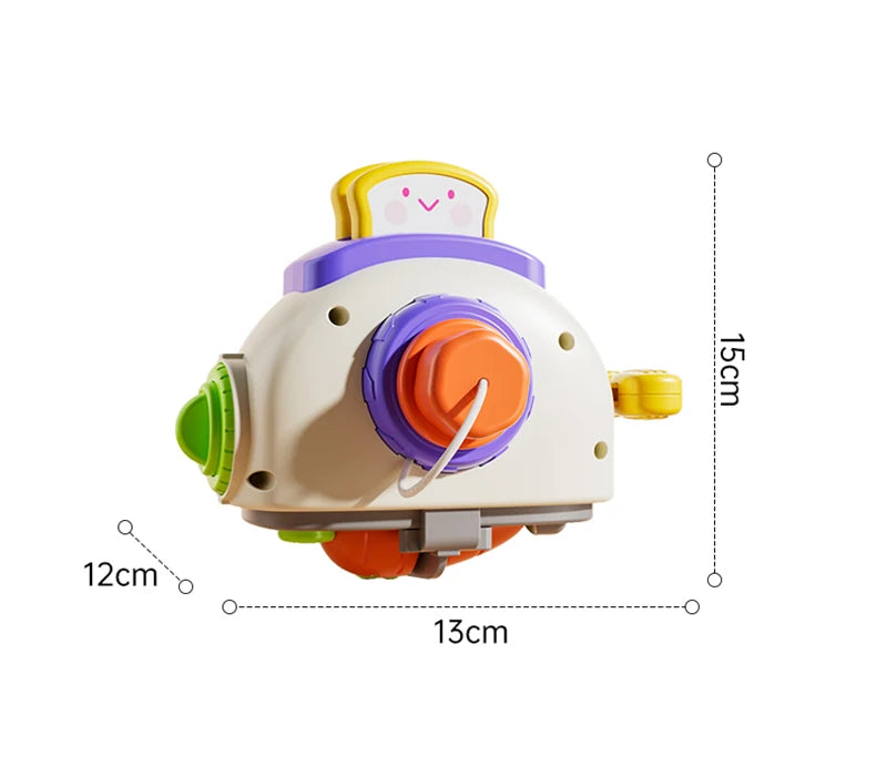 Montessori Activity Cube for Toddlers