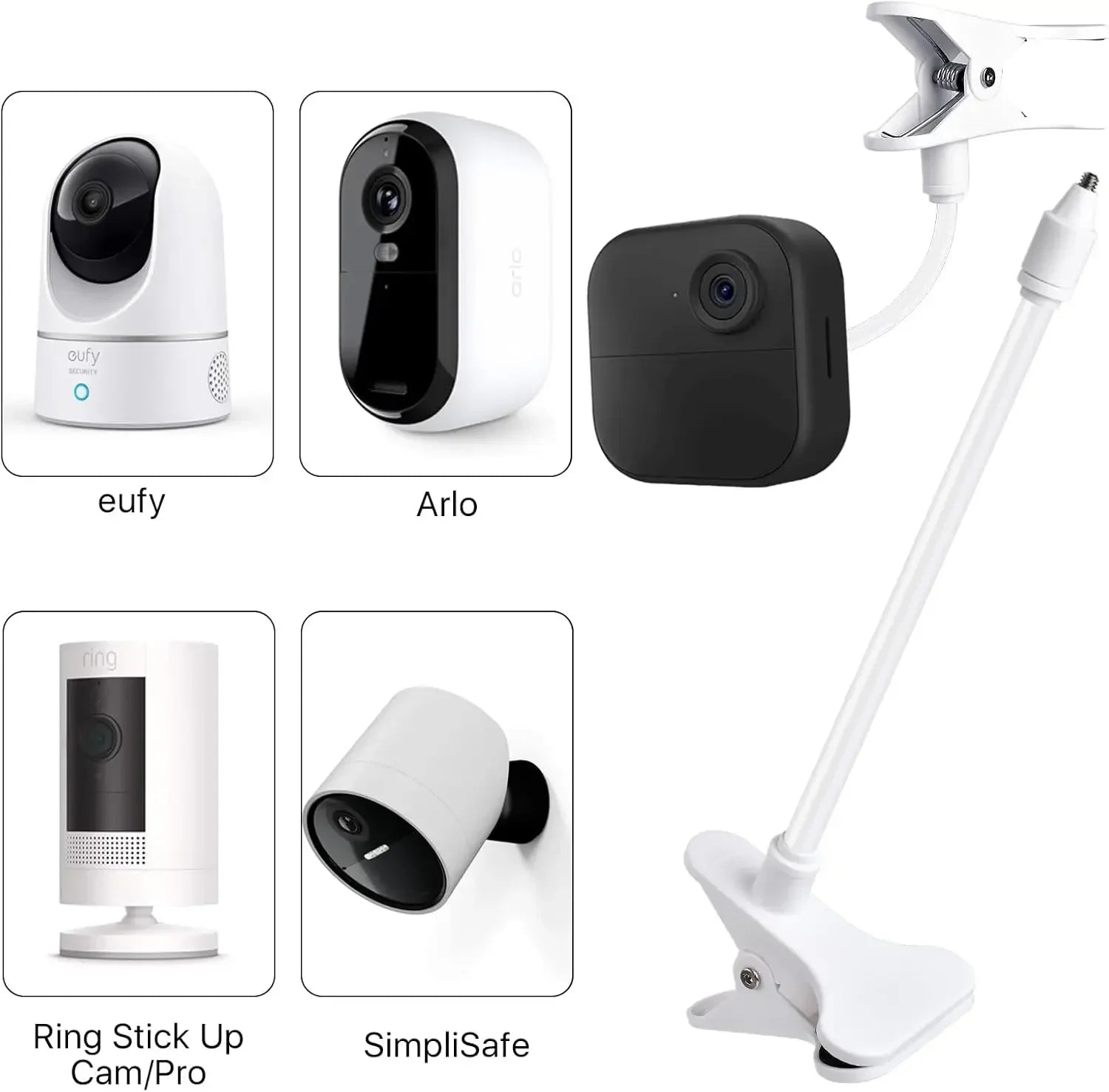 Flexible Baby Monitor Camera Bracket