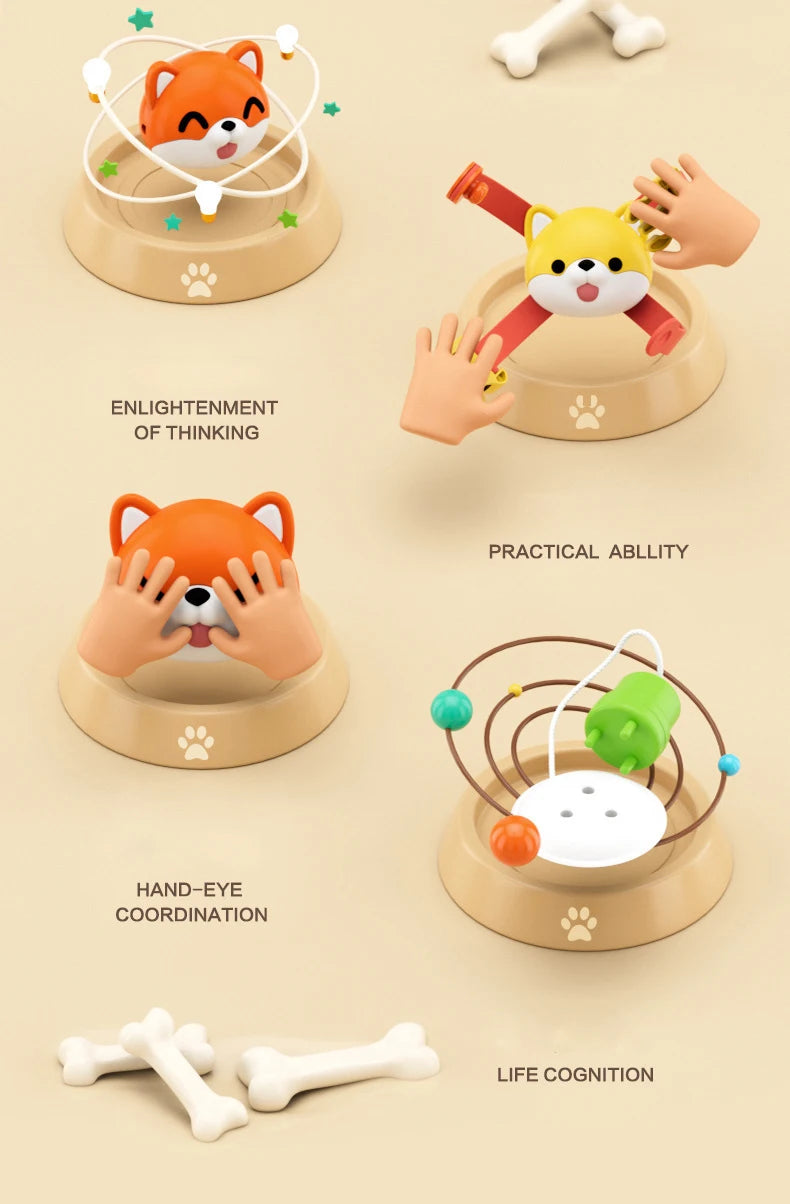 Montessori Activity Cube for Toddlers