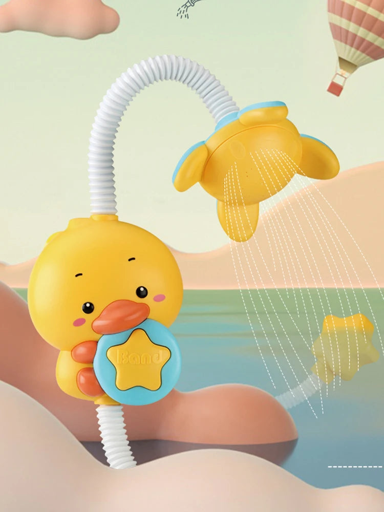Eendje Baddouche met Waterstraal