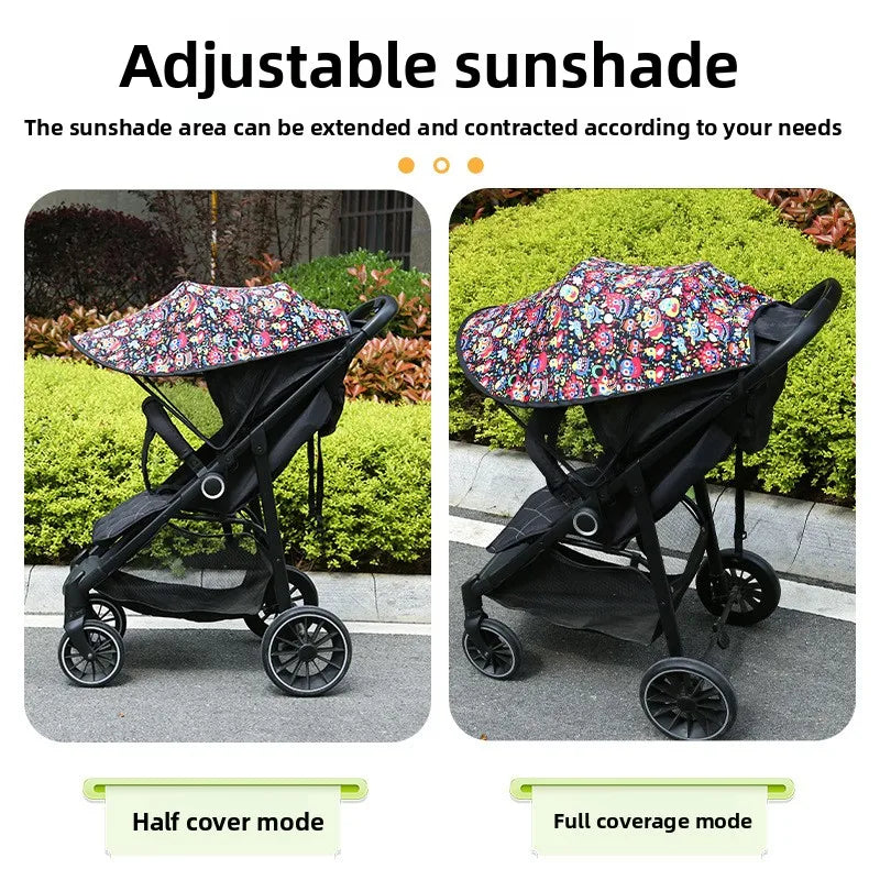 Universele Buggy Zonnekap met UV-bescherming