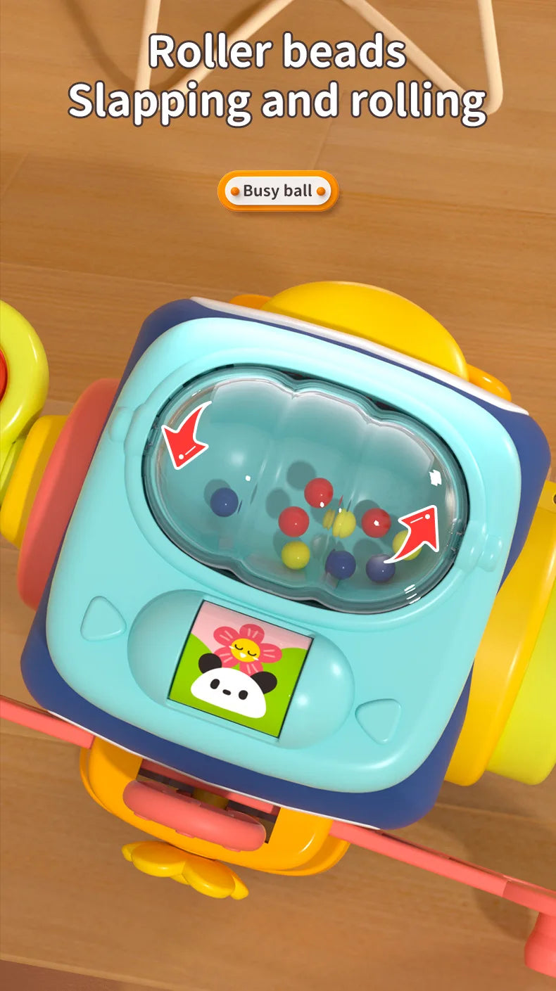 Montessori Activity Cube for Toddlers