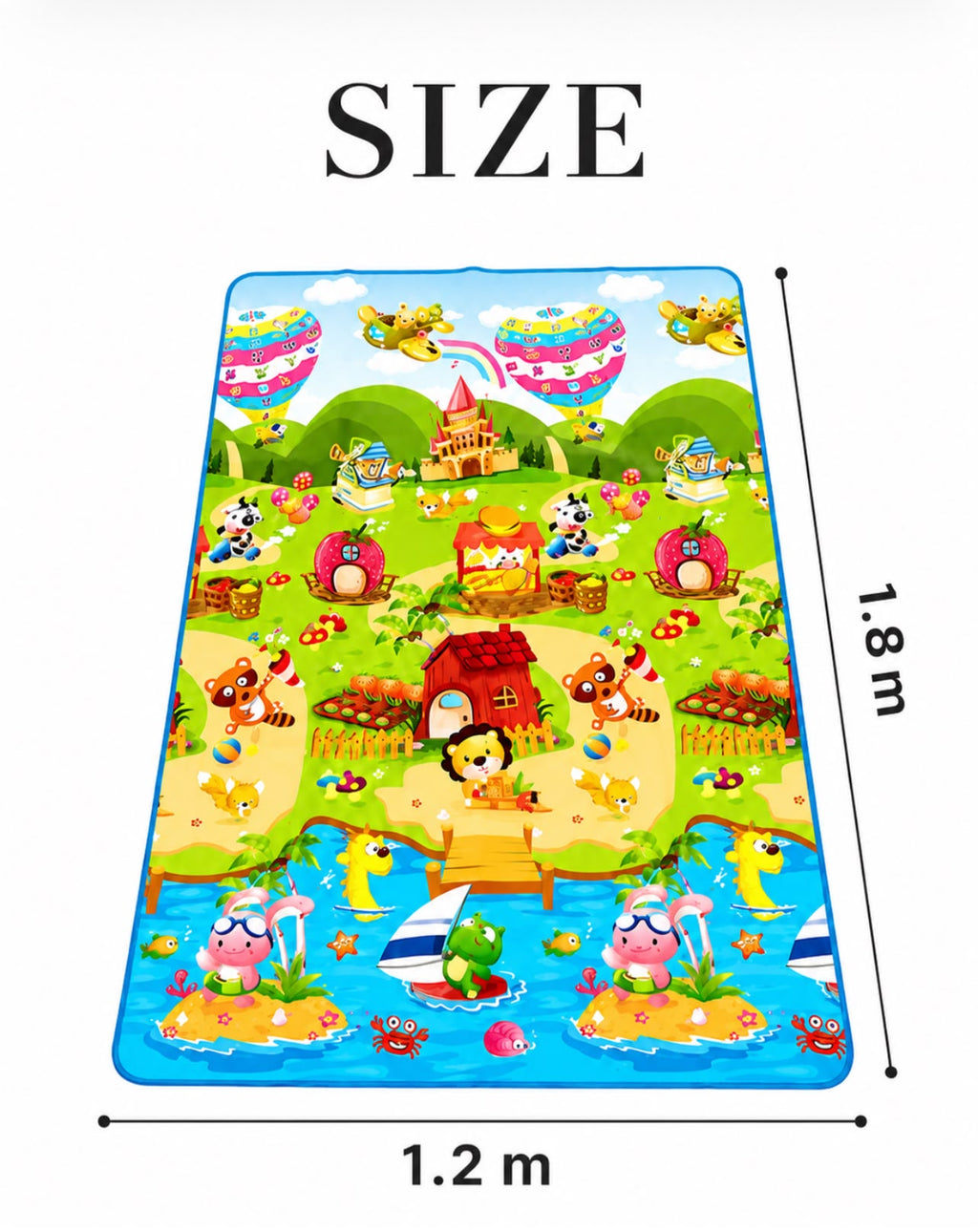 Opvouwbare Baby Speelmat