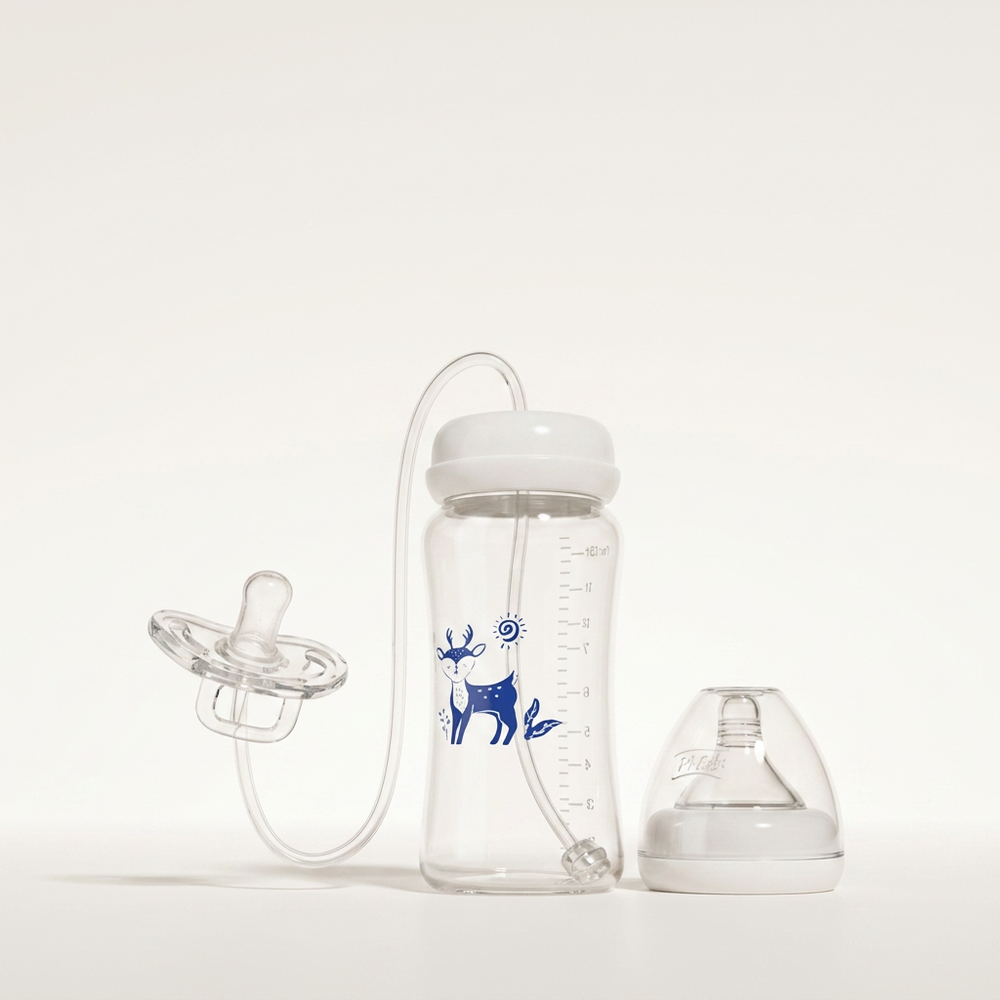 3-in-1 Hands-Free Baby Bottle 300ml