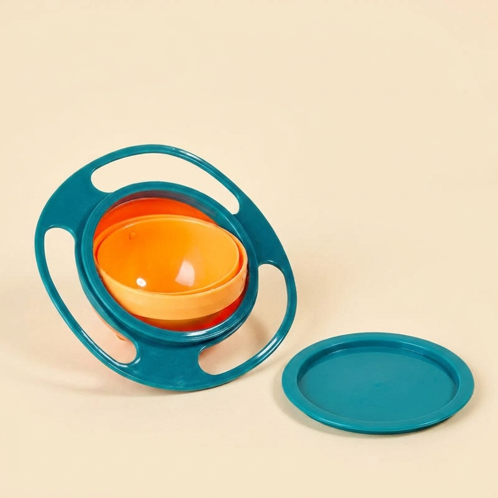 Spill-Proof Gyro Bowl